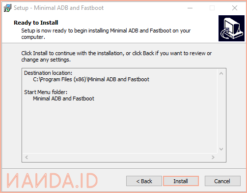 Cara Instal Minimal ADB and Fastboot Untuk Windows