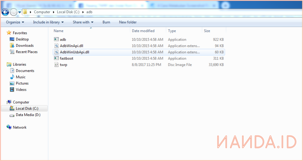 Cara Pasang Recovery TWRP Xiaomi Mi 5X Tiffany