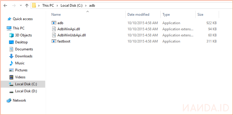 Cara Instal 15 Seconds ADB Fastboot Untuk Windows