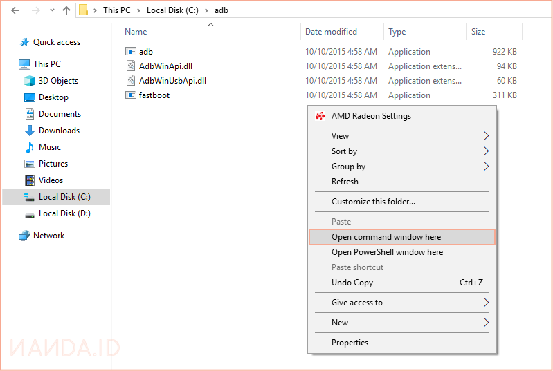 Cara Instal 15 Seconds ADB Fastboot Untuk Windows