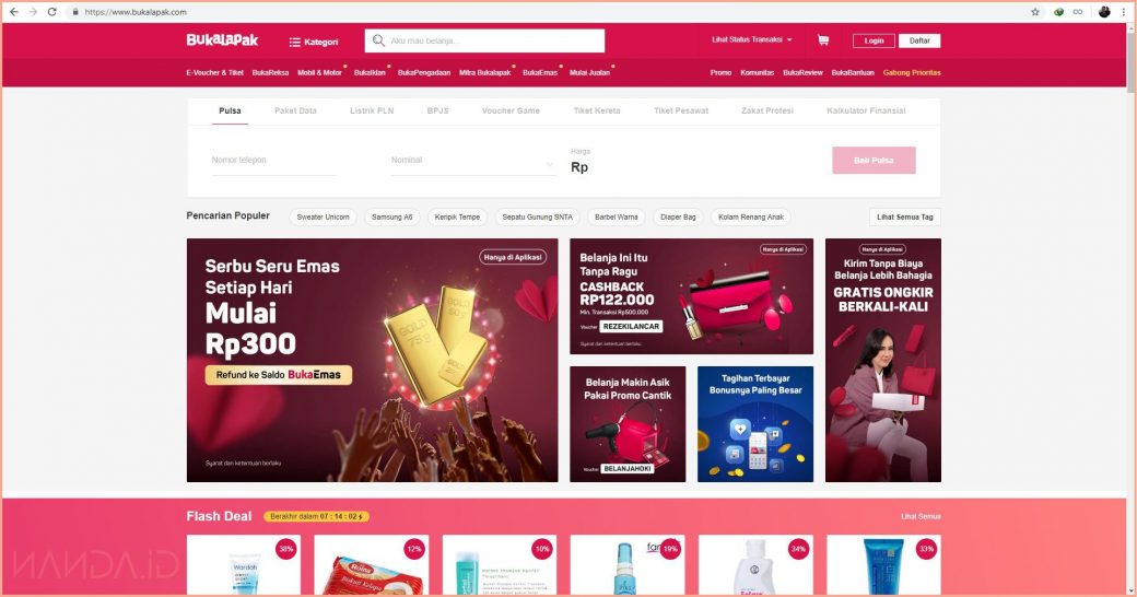 Cara Membeli Diamonds Mobile Legends Melalui Bukalapak