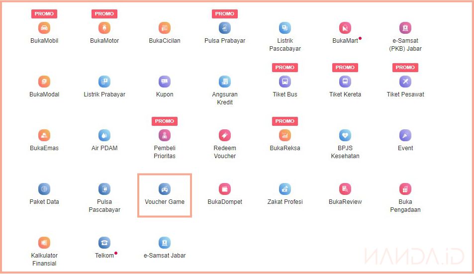 Cara Membeli Diamonds Mobile Legends Melalui Bukalapak