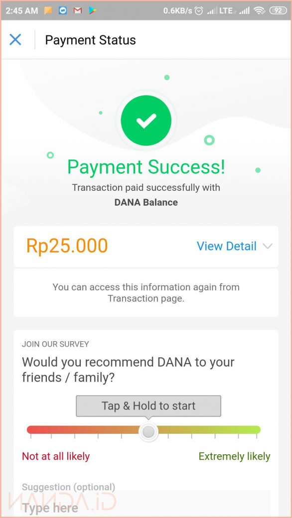 Tutorial Cara Isi Pulsa Melalui Aplikasi DANA