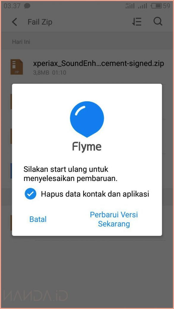 Tutorial Upgrade Dan Downgrade Flyme OS Meizu