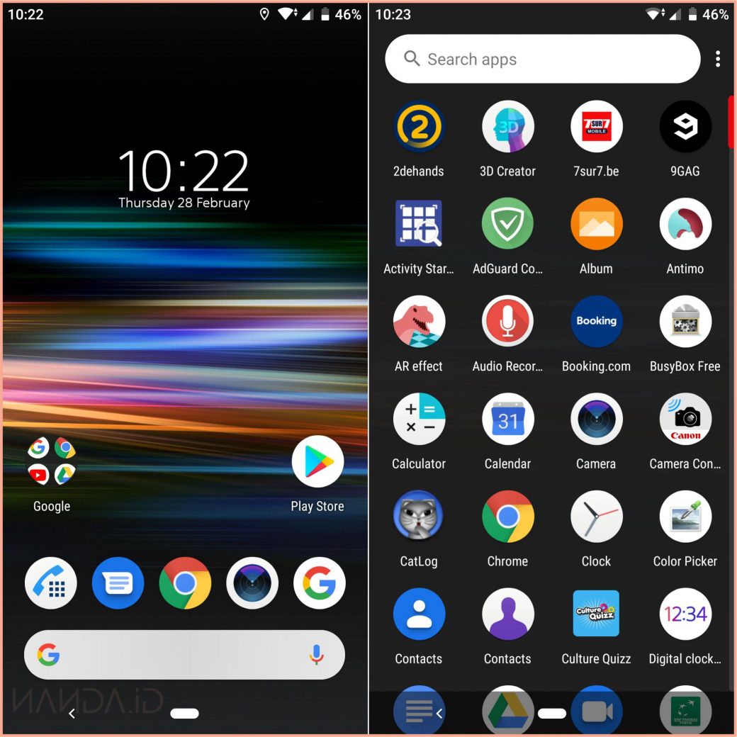 Download Home Launcher Xperia 10 Dan Xperia 10 Plus