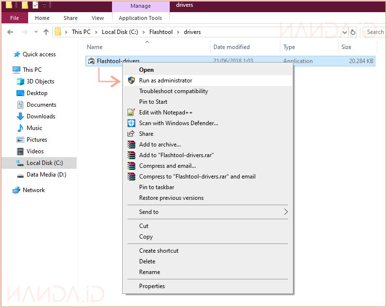 Tutorial Cara Pasang / Install Flashtool Sony Xperia