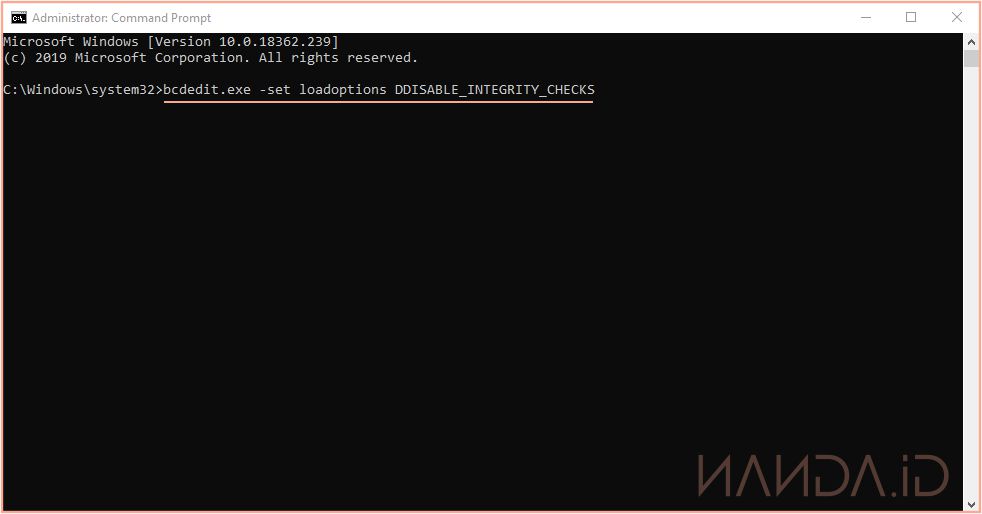 Tutorial Disable / Enable Driver Signature Enforcement Windows 10