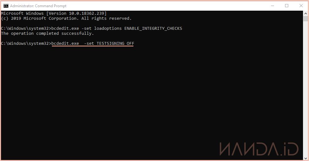 Tutorial Disable / Enable Driver Signature Enforcement Windows 10