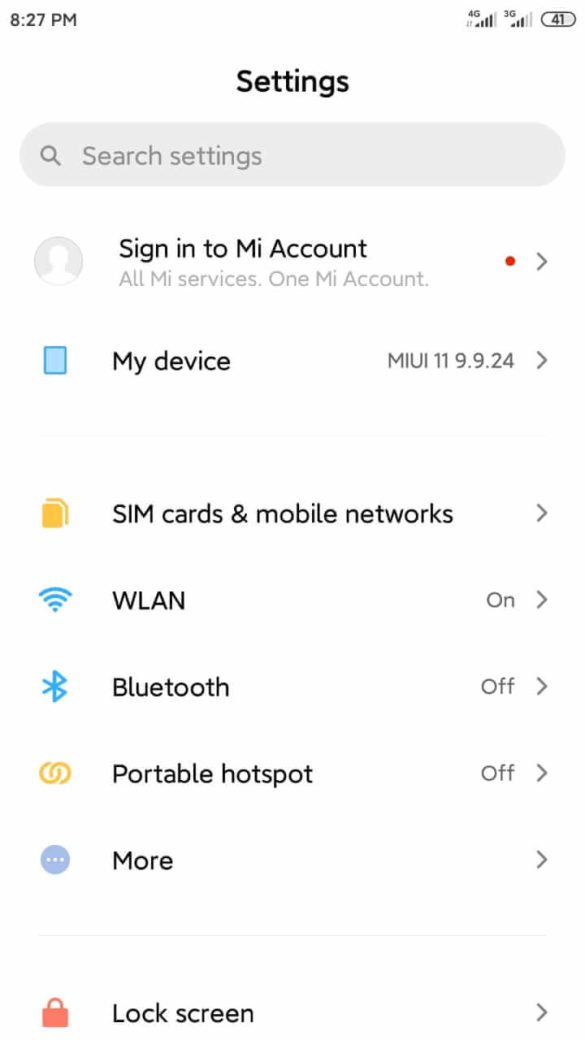 Cara Update Xiaomi Mi 5X (Tiffany) Ke MIUI 11