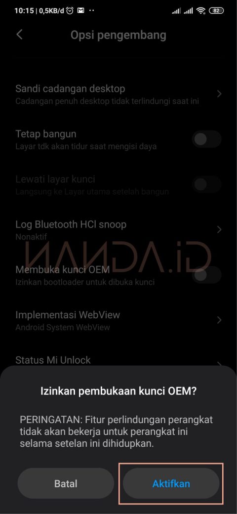 Unlock Bootloader (UBL) Redmi Note 8 Pro (Begonia)