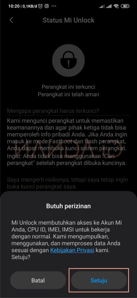 Unlock Bootloader (UBL) Redmi Note 8 Pro (Begonia)