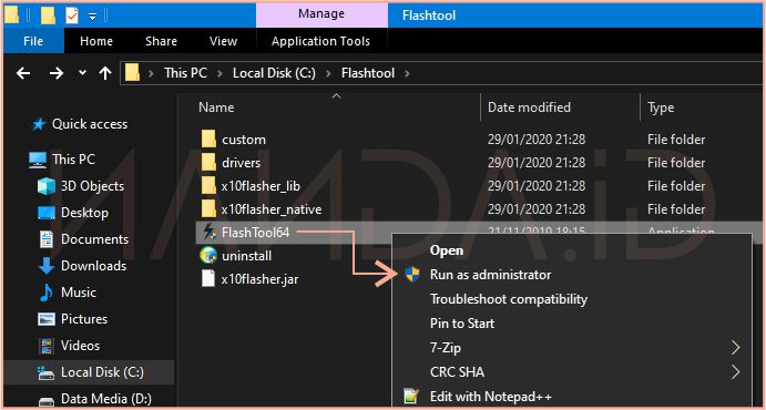 Tutorial Flash (Instal Ulang) Sony Xperia semua tipe menggunakan Flashtool