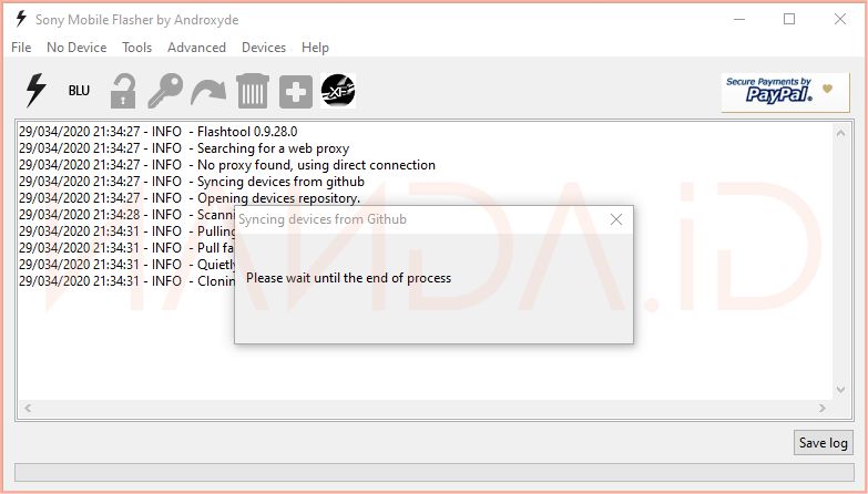 Tutorial Flash (Instal Ulang) Sony Xperia semua tipe menggunakan Flashtool
