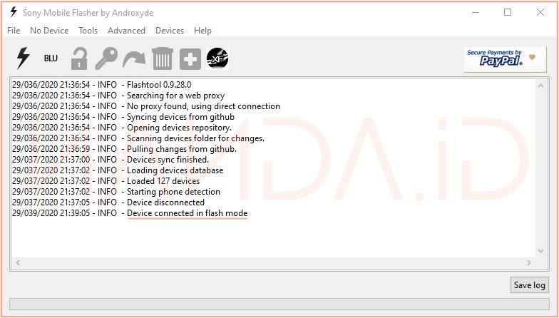 Tutorial Flash (Instal Ulang) Sony Xperia semua tipe menggunakan Flashtool