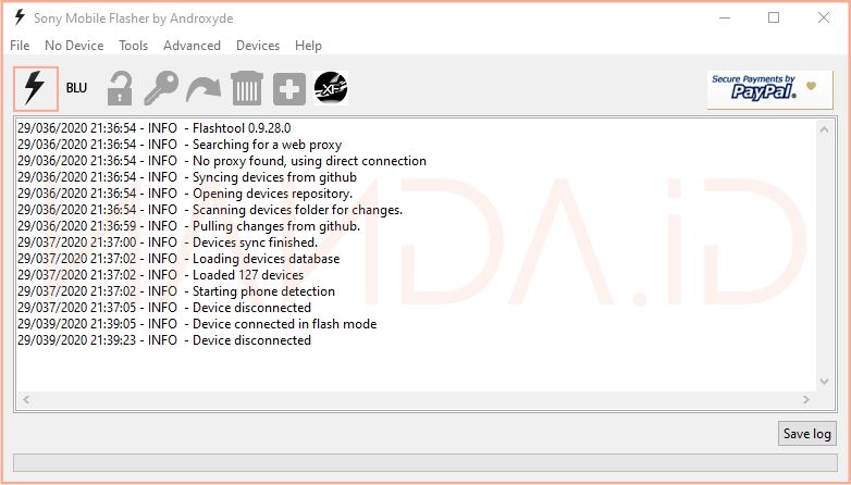 Tutorial Flash (Instal Ulang) Sony Xperia semua tipe menggunakan Flashtool