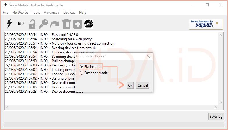 Tutorial Flash (Instal Ulang) Sony Xperia semua tipe menggunakan Flashtool