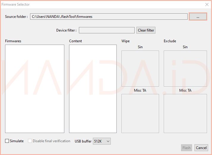 Tutorial Flash (Instal Ulang) Sony Xperia semua tipe menggunakan Flashtool