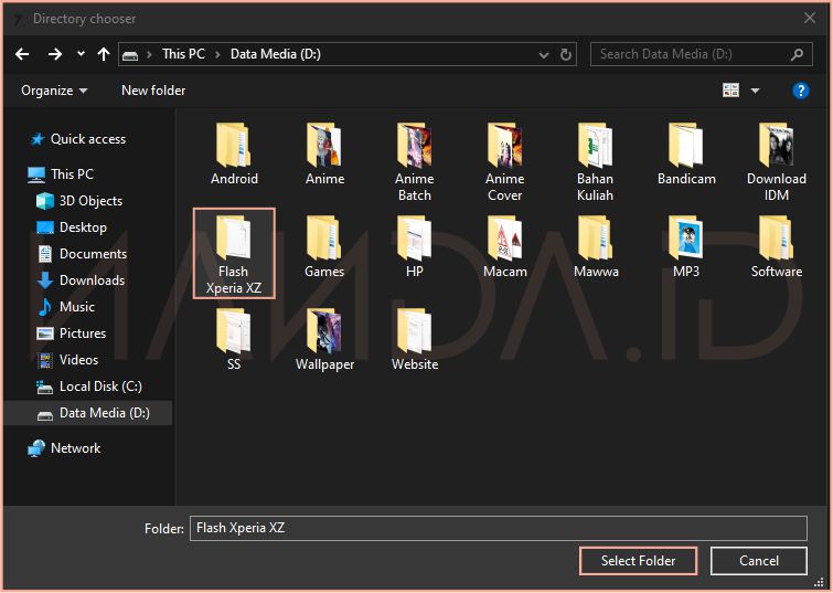 Tutorial Flash (Instal Ulang) Sony Xperia semua tipe menggunakan Flashtool