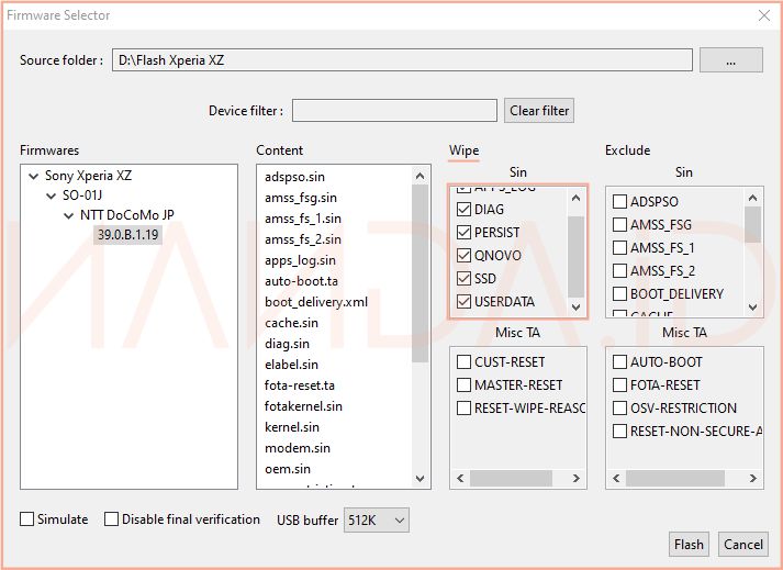 Tutorial Flash (Instal Ulang) Sony Xperia semua tipe menggunakan Flashtool