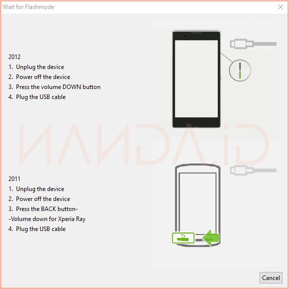 Tutorial Flash (Instal Ulang) Sony Xperia semua tipe menggunakan Flashtool