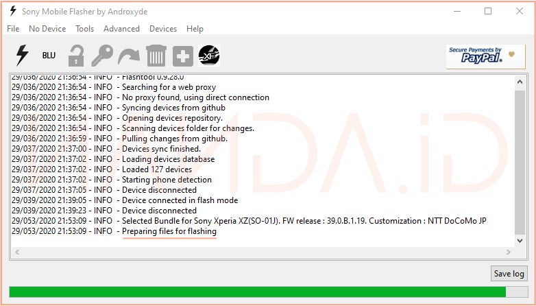 Tutorial Flash (Instal Ulang) Sony Xperia semua tipe menggunakan Flashtool